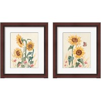 Framed Sunflower Season  2 Piece Framed Art Print Set