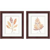 Framed 'Botanical Sketches Spice 2 Piece Framed Art Print Set' border=