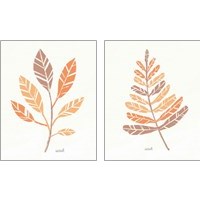 Framed 'Botanical Sketches Spice 2 Piece Art Print Set' border=
