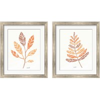 Framed 'Botanical Sketches Spice 2 Piece Framed Art Print Set' border=