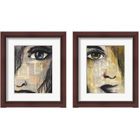 Framed 'Eye of the Beholder 2 Piece Framed Art Print Set' border=