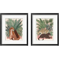Framed Majestic Cats 2 Piece Framed Art Print Set