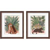 Framed Majestic Cats 2 Piece Framed Art Print Set