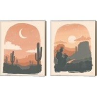 Framed Desert  2 Piece Canvas Print Set