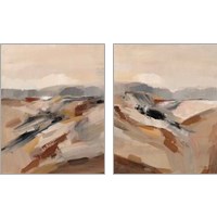 Framed Distant Forest 2 Piece Art Print Set