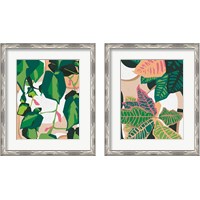 Framed 'Green House 2 Piece Framed Art Print Set' border=
