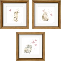 Framed Dreaming Bunny 3 Piece Framed Art Print Set