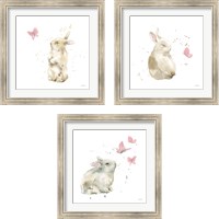 Framed Dreaming Bunny 3 Piece Framed Art Print Set