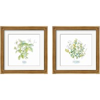 Framed 'Let it Grow 2 Piece Framed Art Print Set' border=