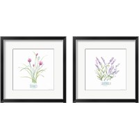 Framed 'Let it Grow 2 Piece Framed Art Print Set' border=