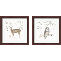 Framed Woodland Love 2 Piece Framed Art Print Set