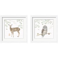 Framed Woodland Love 2 Piece Framed Art Print Set