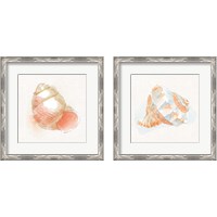 Framed 'Seaside  2 Piece Framed Art Print Set' border=