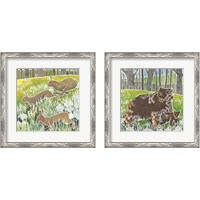 Framed Wild Woodland 2 Piece Framed Art Print Set