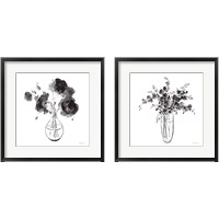 Framed 'Garden CuttingsSeries 2 Piece Framed Art Print Set' border=