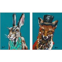 Framed Spy Animals 2 Piece Art Print Set