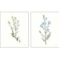 Framed Flowers of the Wild 2 Piece Art Print Set