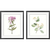 Framed 'Flowers of the Wild 2 Piece Framed Art Print Set' border=