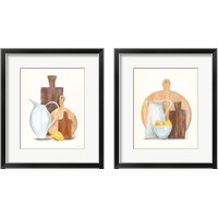 Framed 'Marnies Kitchen 2 Piece Framed Art Print Set' border=