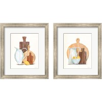 Framed 'Marnies Kitchen 2 Piece Framed Art Print Set' border=