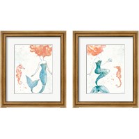 Framed Sea Sirens 2 Piece Framed Art Print Set