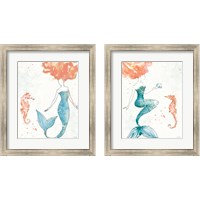 Framed Sea Sirens 2 Piece Framed Art Print Set