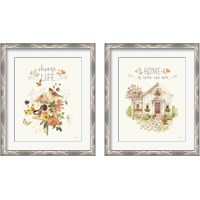 Framed 'Blessed by Nature  2 Piece Framed Art Print Set' border=