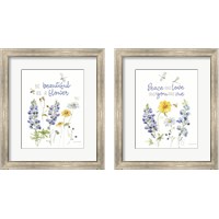 Framed Lovely Blues 2 Piece Framed Art Print Set