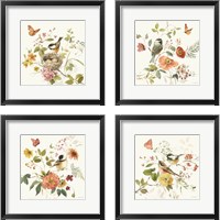 Framed 'Blessed by Nature  4 Piece Framed Art Print Set' border=