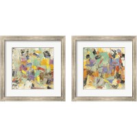 Framed 'Rivoluzione Colorata 2 Piece Framed Art Print Set' border=