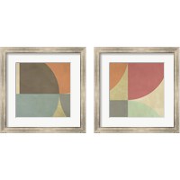 Framed 'Supergraphics  2 Piece Framed Art Print Set' border=