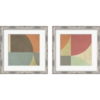 Framed 'Supergraphics  2 Piece Framed Art Print Set' border=