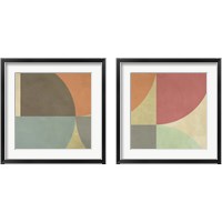 Framed Supergraphics  2 Piece Framed Art Print Set