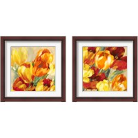 Framed Tulips in the Sun 2 Piece Framed Art Print Set