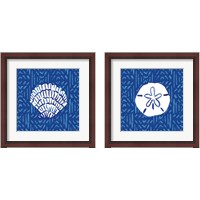 Framed 'Salty Waves 2 Piece Framed Art Print Set' border=