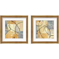 Framed Ribbon Dance Autumn 2 Piece Framed Art Print Set