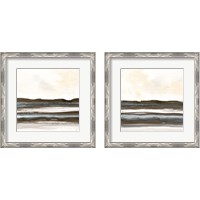 Framed Natural Stripes 2 Piece Framed Art Print Set
