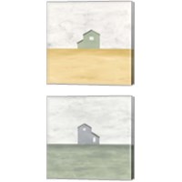 Framed 'Rural Simplicity 2 Piece Canvas Print Set' border=