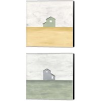 Framed 'Rural Simplicity 2 Piece Canvas Print Set' border=