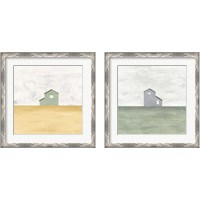 Framed 'Rural Simplicity 2 Piece Framed Art Print Set' border=