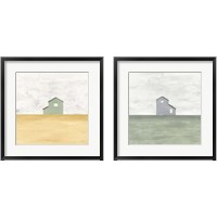 Framed 'Rural Simplicity 2 Piece Framed Art Print Set' border=