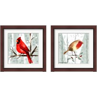 Framed 'Christmas Hinterland 2 Piece Framed Art Print Set' border=