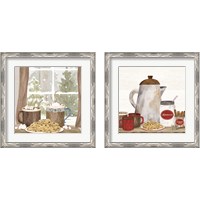 Framed 'Hot Chocolate Season 2 Piece Framed Art Print Set' border=