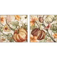 Framed Autumn Vines 2 Piece Art Print Set