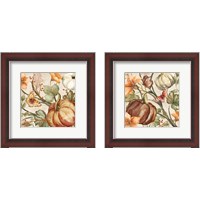 Framed 'Autumn Vines 2 Piece Framed Art Print Set' border=