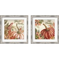 Framed 'October Symphony 2 Piece Framed Art Print Set' border=