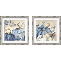 Framed Pumpkin Blues 2 Piece Framed Art Print Set