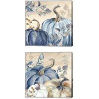 Framed Pumpkin Blues 2 Piece Canvas Print Set