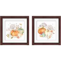 Framed Pumpkin Season 2 Piece Framed Art Print Set
