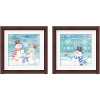 Framed Snow Lace 2 Piece Framed Art Print Set
